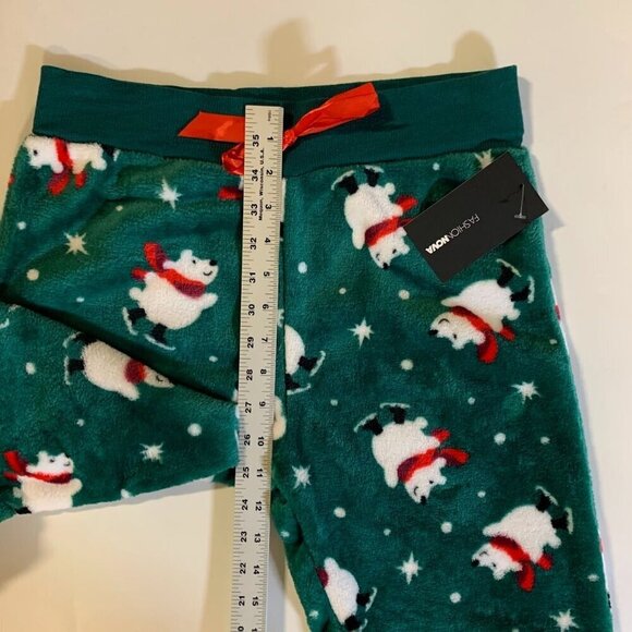 Fashion Nova Women's Baby It's Cold Outside Snowman Plush PJ Joggers SIze S NWT‎ - Picture 12 of 13